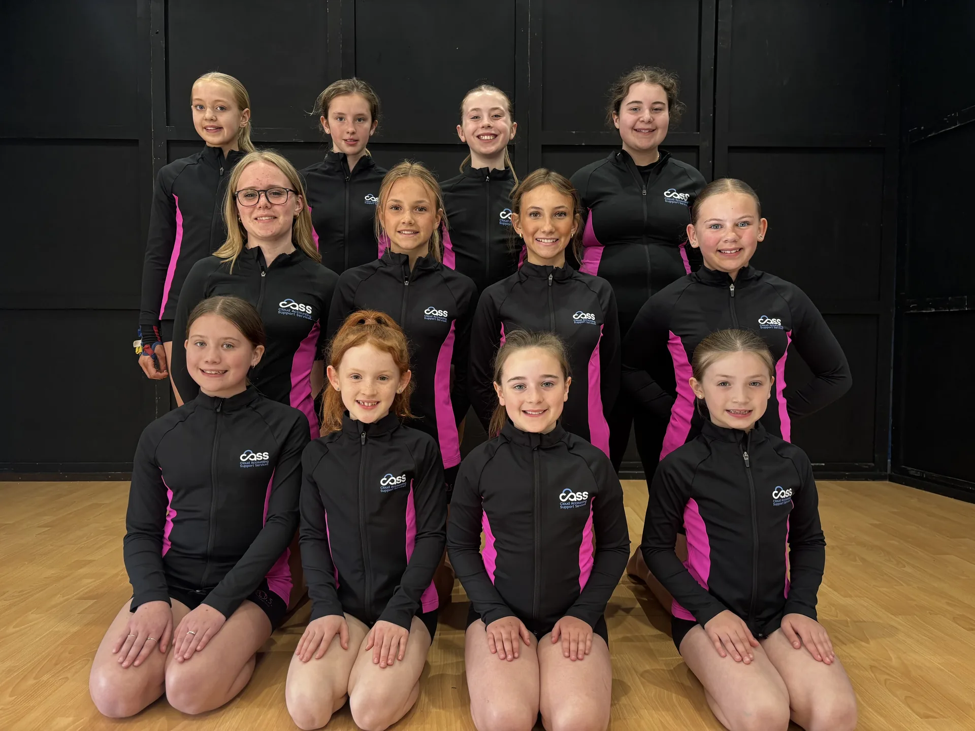 The acrobatics squad at A.R.T.S. (All Round Theatre School)